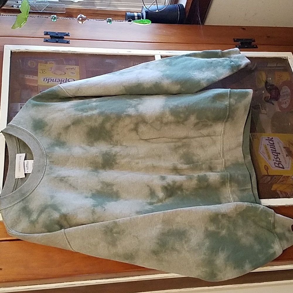 Mens Sweatshirt M OBSESSIVE LOVE Tie dye